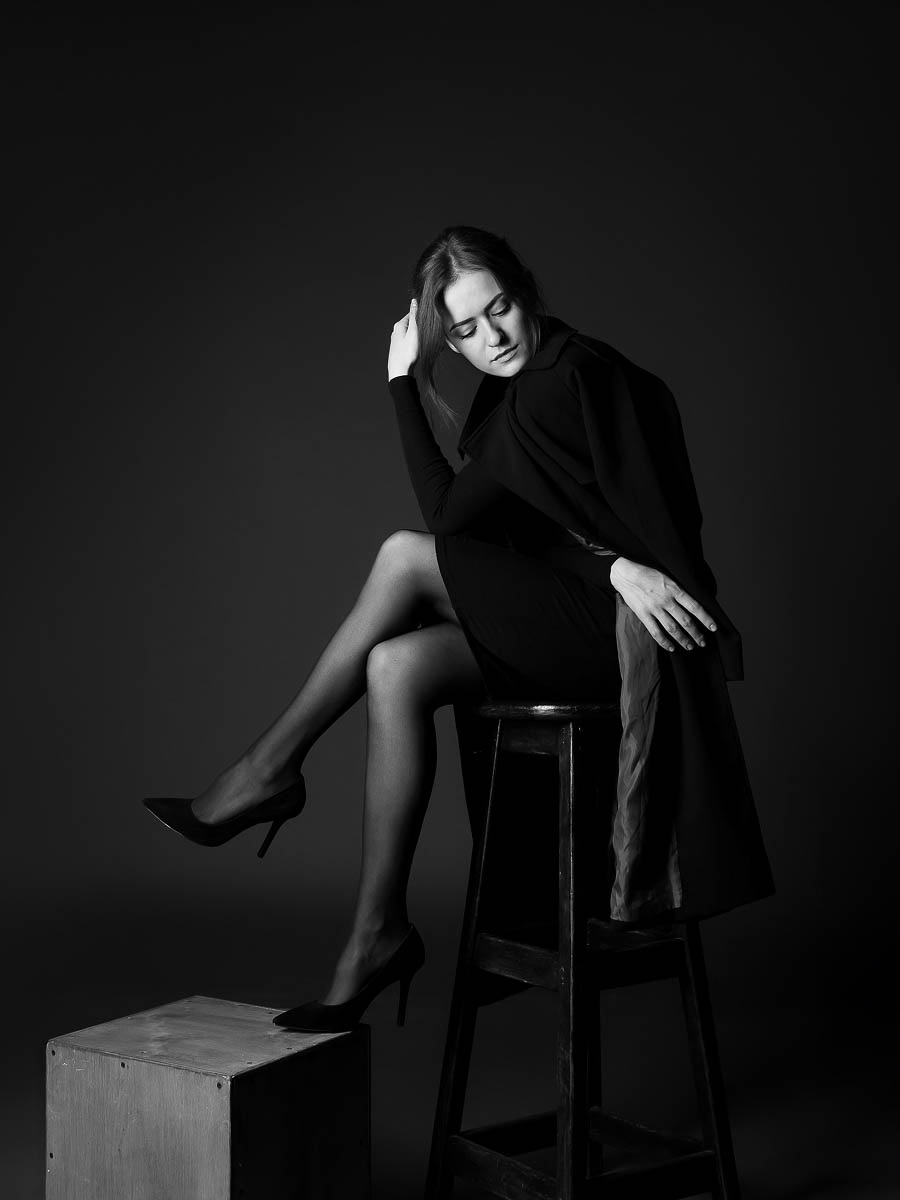 artistic black and white portrait photography 7