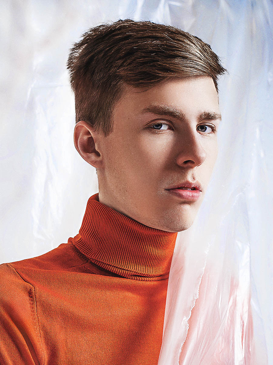 Artistic male portrait suitable for magazine publication 7