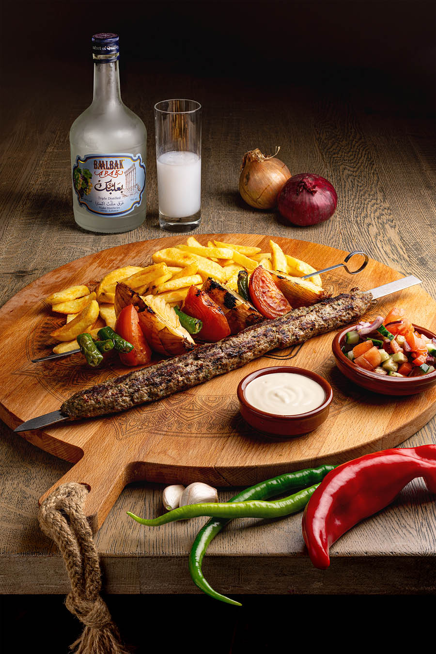 Restaurant dish and drink photographed for King George Maastricht 10