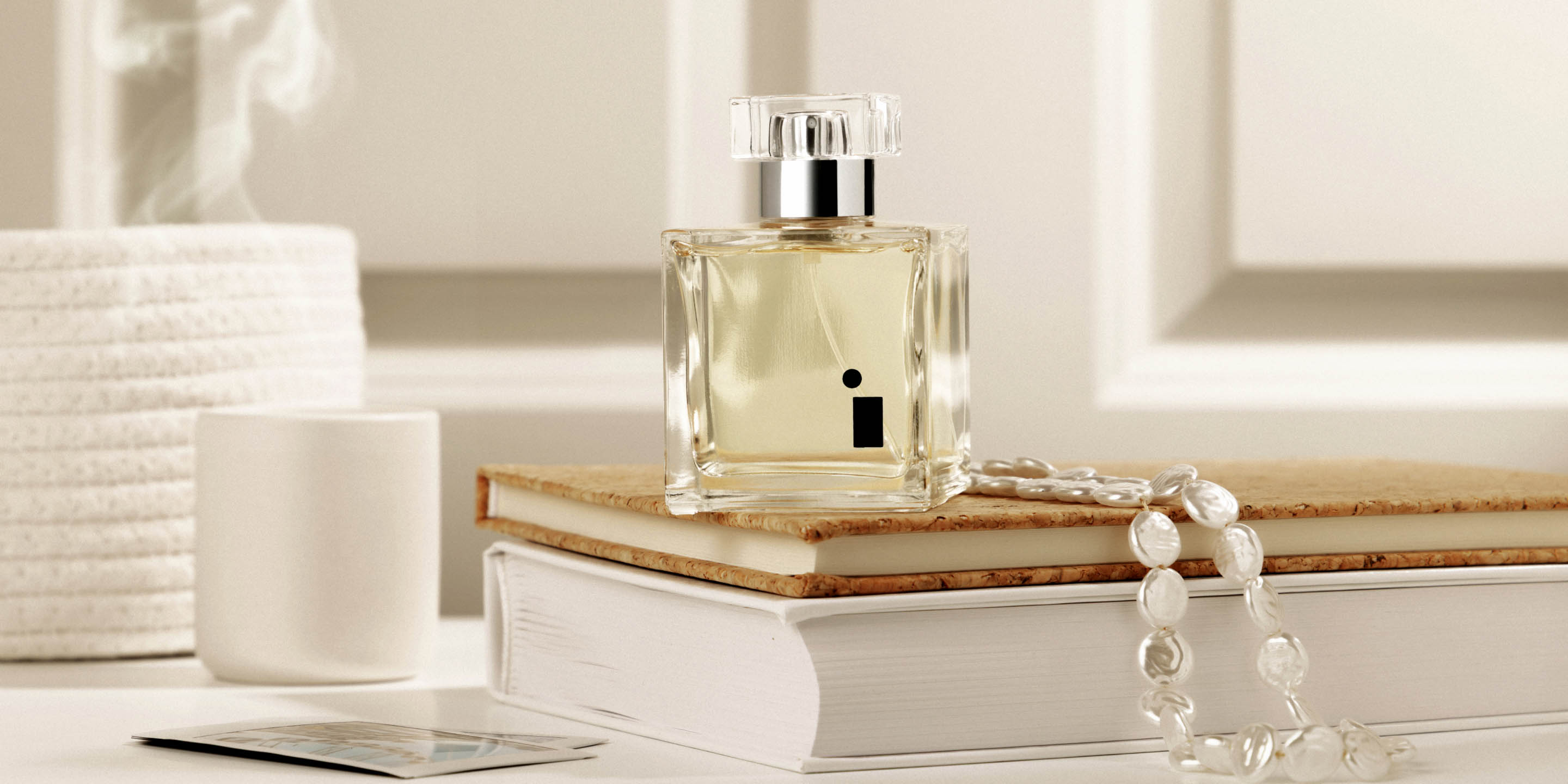 Creative perfume photography with styled fragrance ingredients 18
