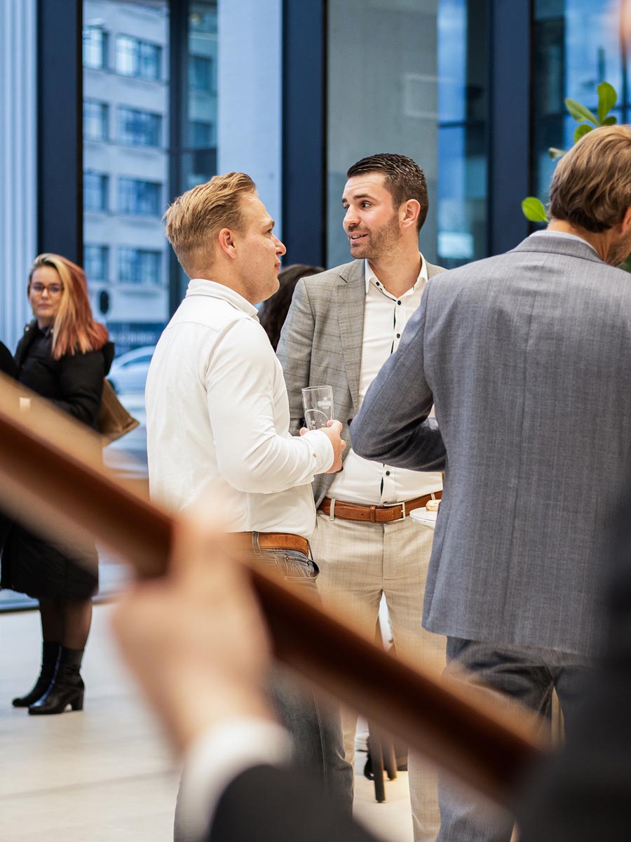 Drinks and catering details at a Jamestown Europe business event 19