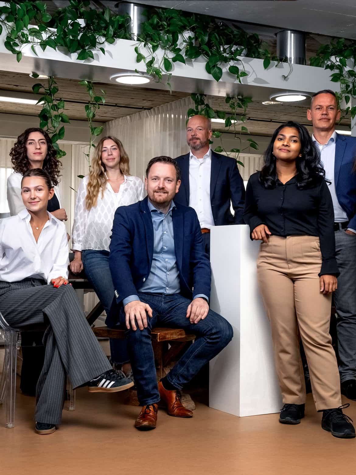 Executive business portrait with natural professional expression 25