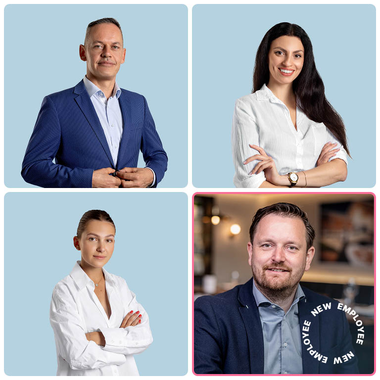 On-site corporate headshot session at a company office 13