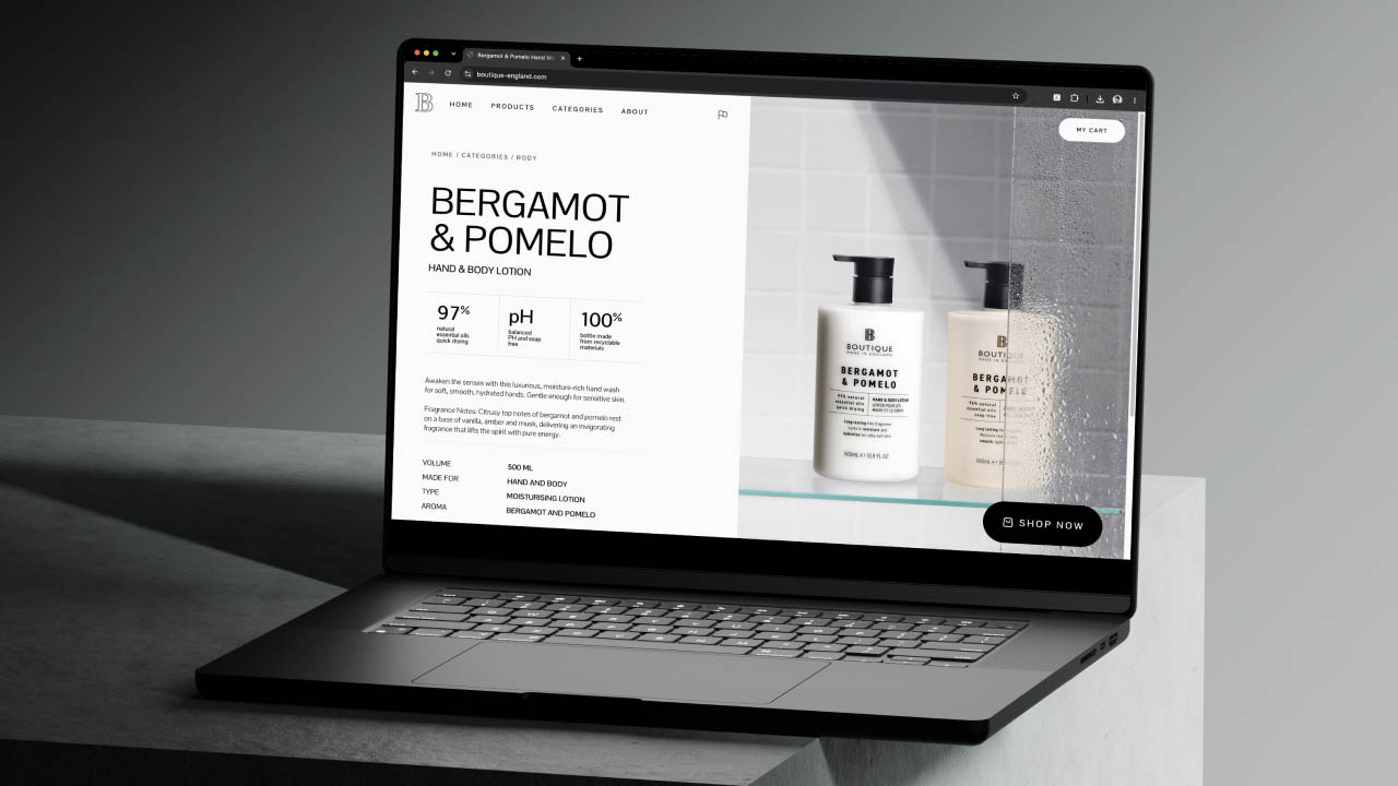 Skincare serum bottle photographed for ecommerce 26